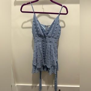 ILLA ILLA Boutique Blue dress size small